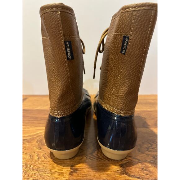 JBU by Jambu Women's Maplewood Duck Boots Blue/Brown Size 9 NWOB Waterproof - Picture 5 of 10